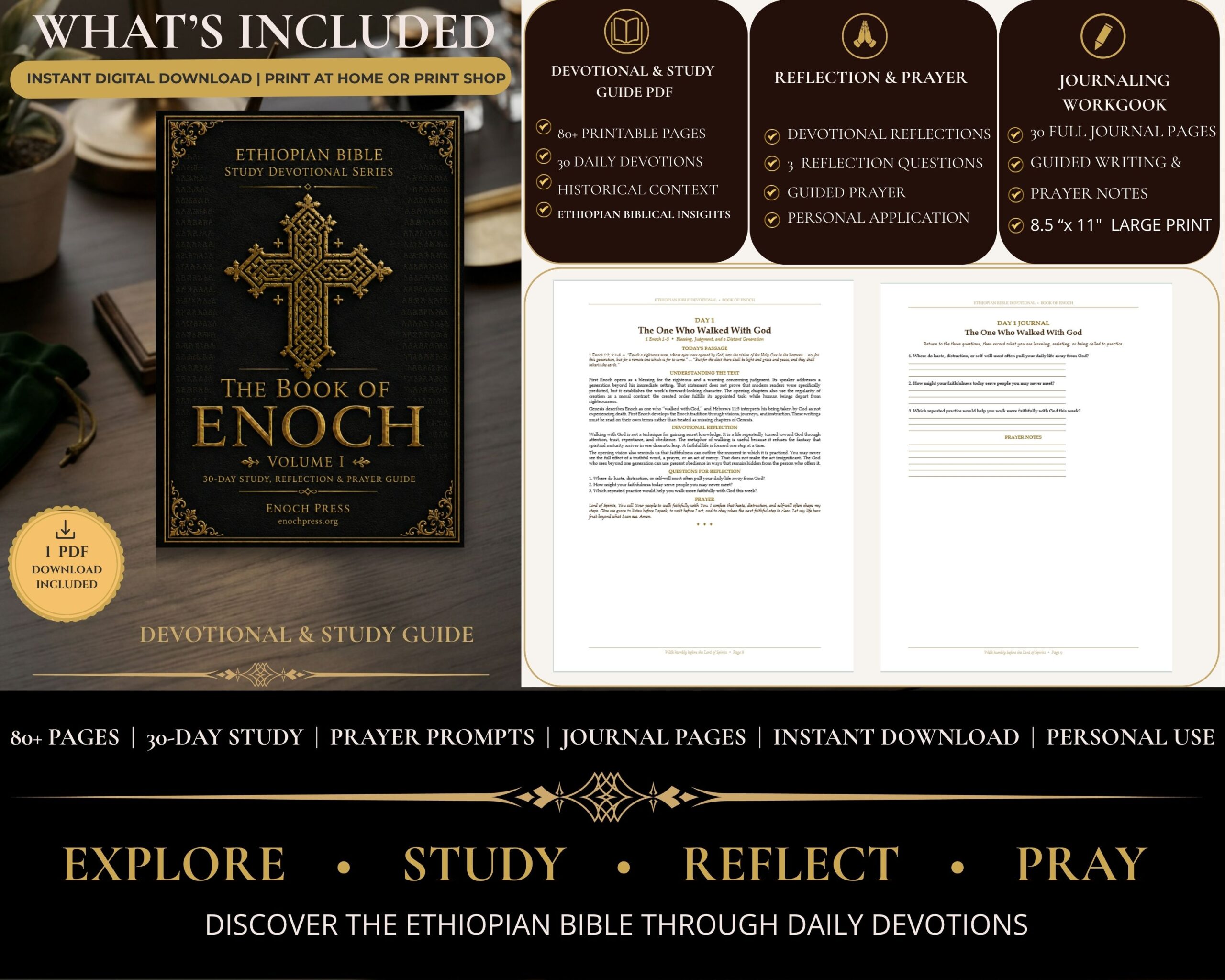 Book of Enoch What's Included