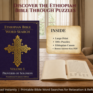 Ethiopian Bible Word Search Volume 5