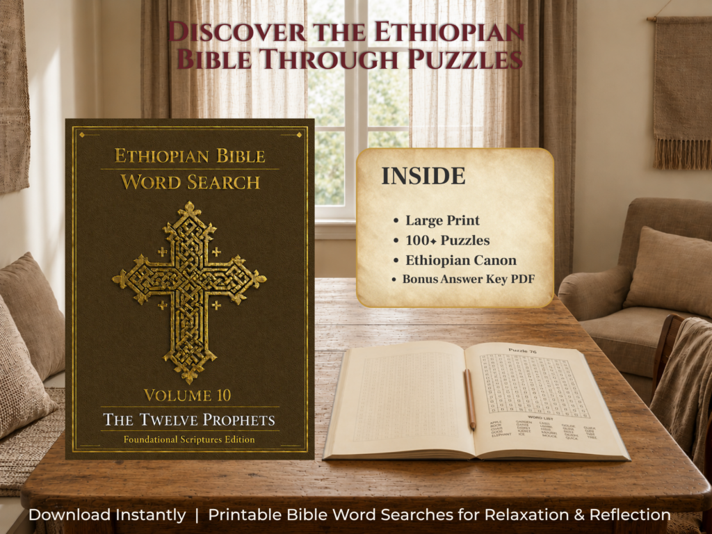 Ethiopian Bible Word Search Volume 10