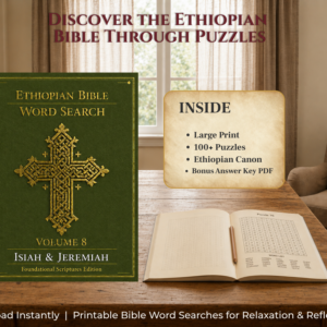 Ethiopian Bible Word Search Volume 8