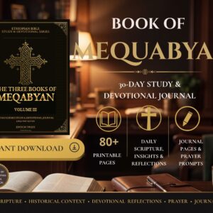 Books of Meqabyan Devotional Journal