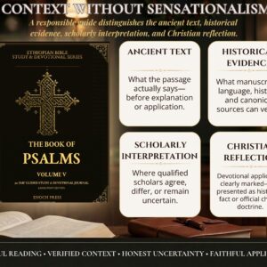 Book of Psalms Responsible Study
