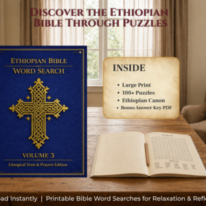 Ethiopian Bible Word Search Volume 3